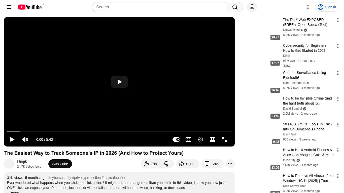 The Easiest Way to Track Someone’s IP in 2026 (And How to Protect Yours) - YouTube